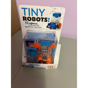 Smart Lab Tiny Robots 15 Motorized Builds STEAM Science Kit Ages 8+